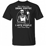 Coffee Shirt, Black, Unisex T-Shirt Coffee Shirt, Black, Unisex T-Shirt