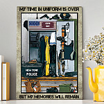 7VT. My Time In Uniform Police Personalized-mk1-capture_it #ffffff