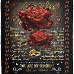 To My Wife You Are Braver Blanket, White, Cozy Plush Fleece Blanket - 50x60 To My Wife You Are Braver Blanket, White, Cozy Plush Fleece Blanket - 50x60