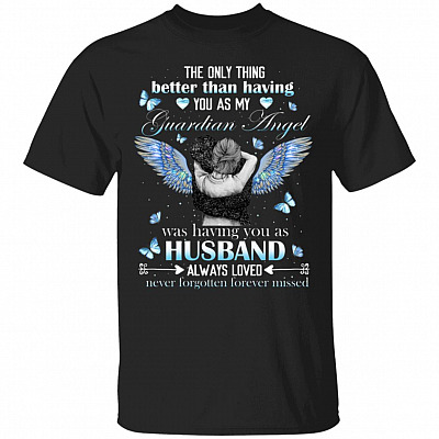 Husband Tshirt, Black, Unisex T-Shirt