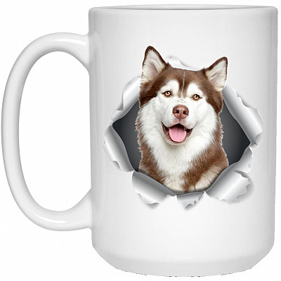 15 oz. White Mug