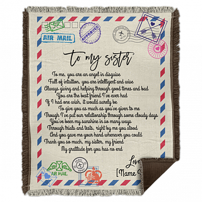 Woven Blanket - 50x60