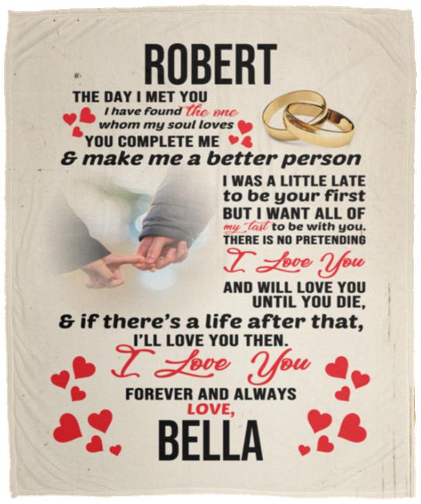 Custom Photo the Day Blanket, White, Cozy Plush Fleece Blanket - 50x60