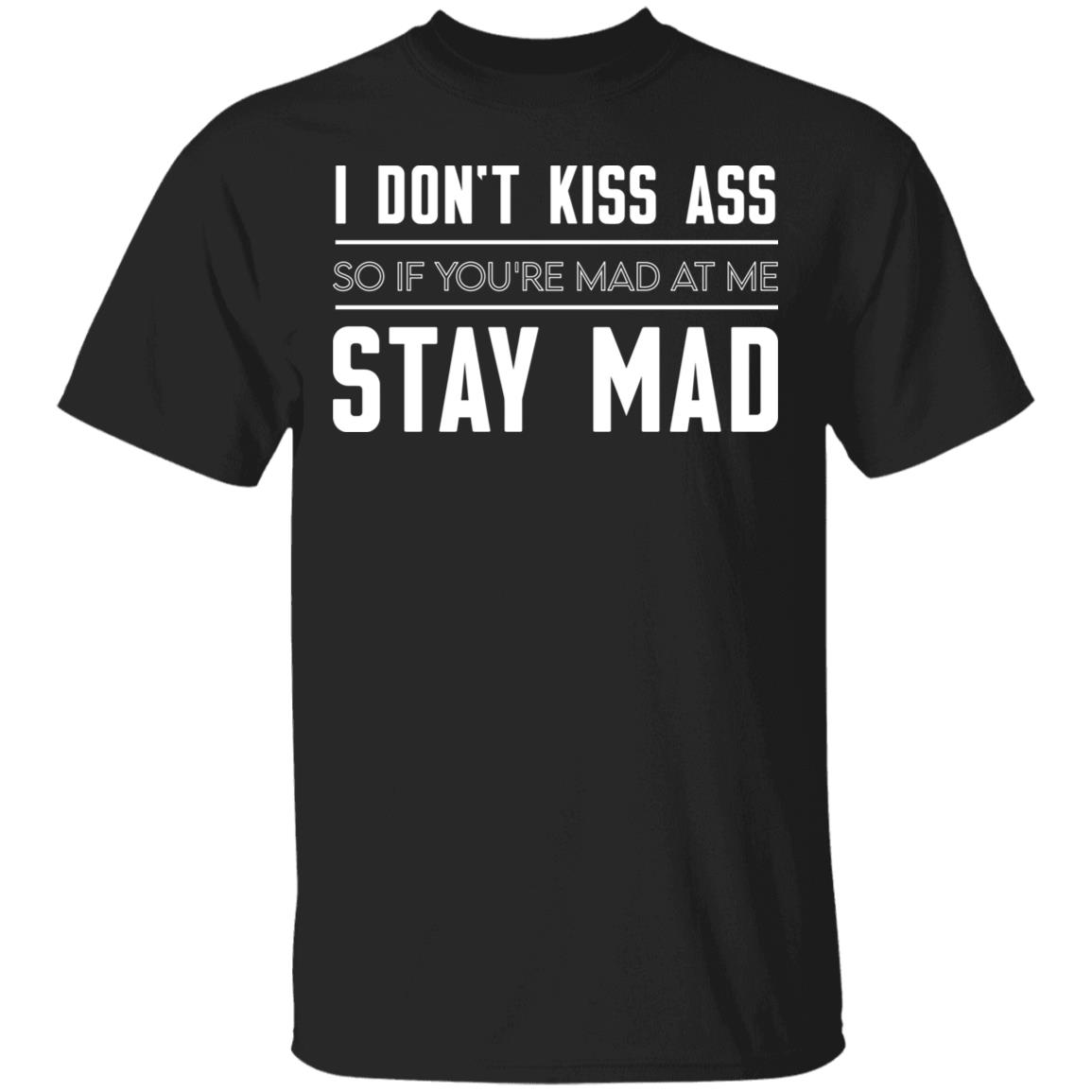 Kiss Ass Shirt, Black, Unisex T-Shirt