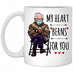 Bernie Mug, White, 11 oz. White Mug
