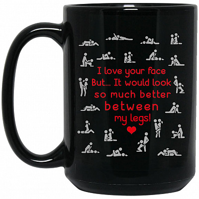 15 oz. Black Mug
