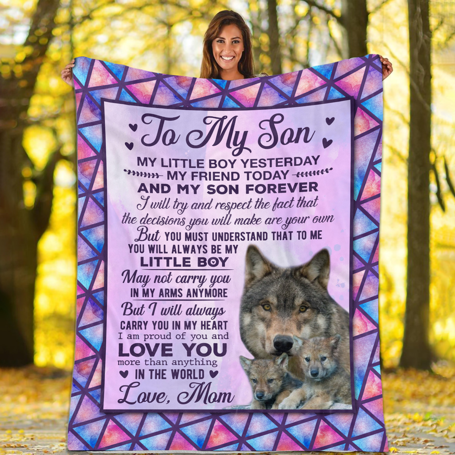 1KNG. Little boy Blanket (7) Blanket Mockup 1