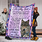 1KNG. Little boy Blanket (7) Blanket Mockup 8