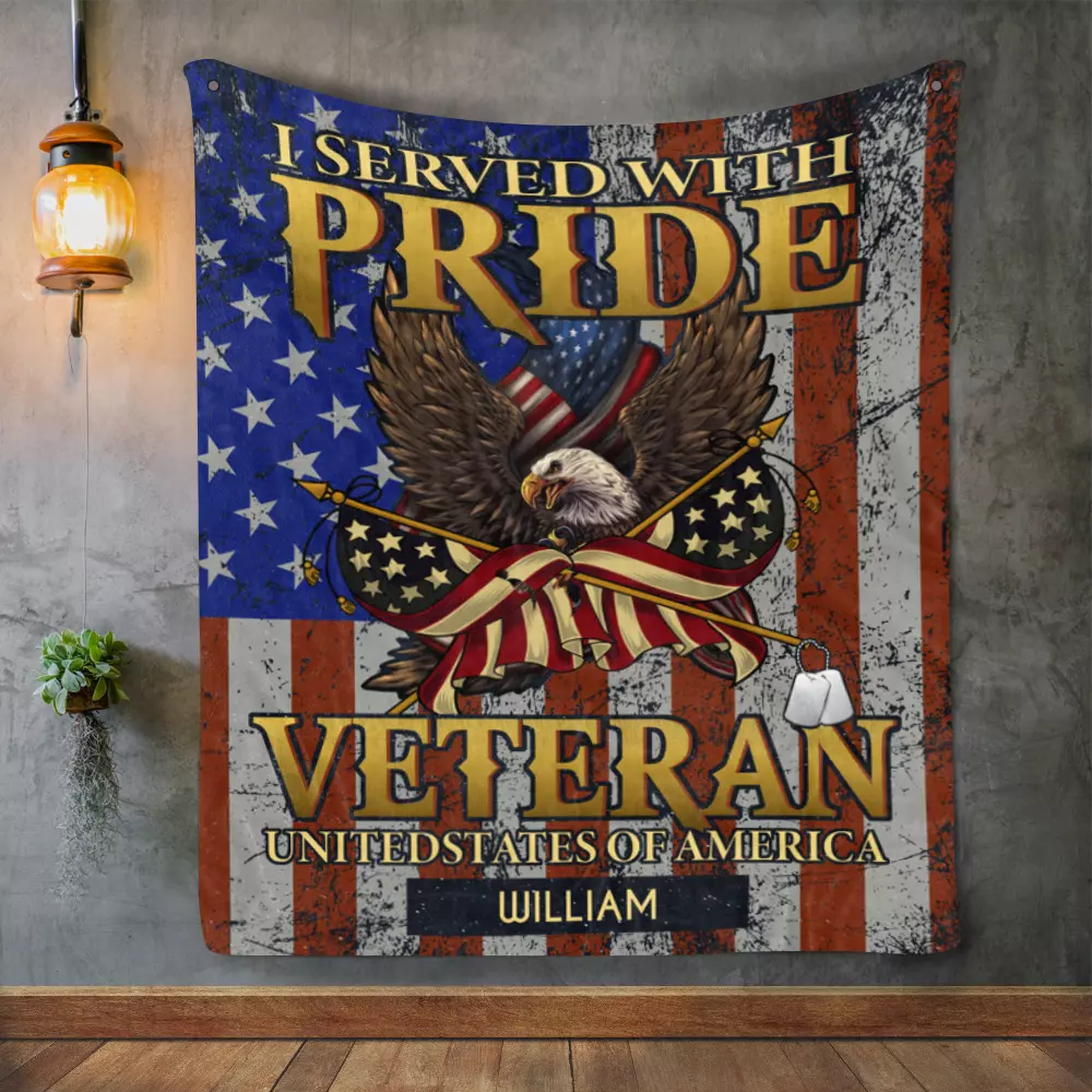 4MH. Served With Pride (blanket) - mk2