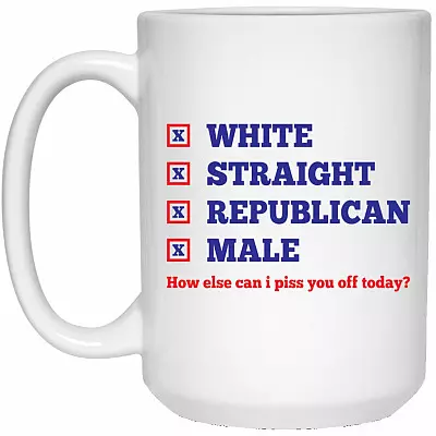 15 oz. White Mug
