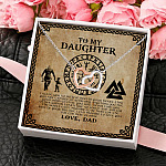 6Th. My Daughter Viking(5) Interlocking Hearts Necklace 4