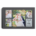 Personalized Photo Wedding Anniversary Gift for Him Framed Canvas Prints - Unframed Poster, White, 0.75'' Framed Canvas