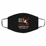 Just a Girl With A Big Butt, White, Cloth Face Cover – Medium/Large Just a Girl With A Big Butt, White, Cloth Face Cover – Medium/Large