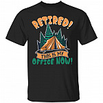Retired Tshirt, Black, Unisex T-Shirt Retired Tshirt, Black, Unisex T-Shirt