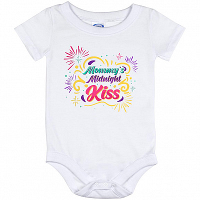 Mommy Baby Onesie, White, Baby Onesie - 12 Month