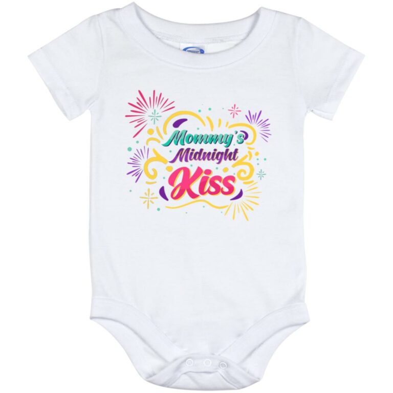 New Years Eve Onesie Mommy's Midnight Kiss Baby Onesie Baby Infant