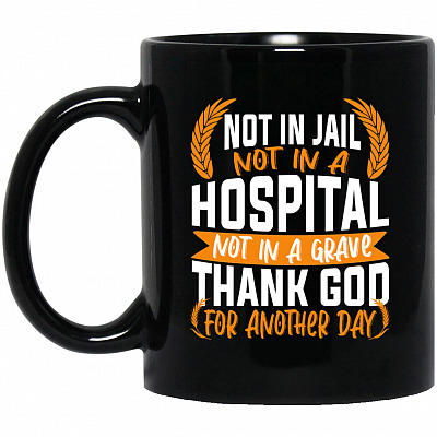 11 oz. Black Mug