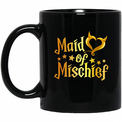 Maid Mug, Black, bm11oz-11-oz-black-mug-11-oz-black-mug