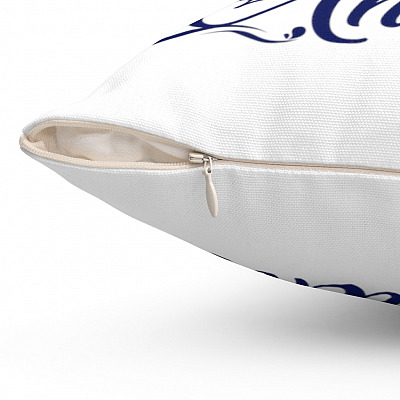 Alternative view of Home Is Wherever Drop Our Anchor Throw Pillow - Decorative Pillow - Indoor Outdoor Cushion - Sofa Home Decor