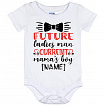 Personalized Future L, White, io12m-baby-onesie-12-month-baby-onesie-12-month Personalized Future L, White, io12m-baby-onesie-12-month-baby-onesie-12-month