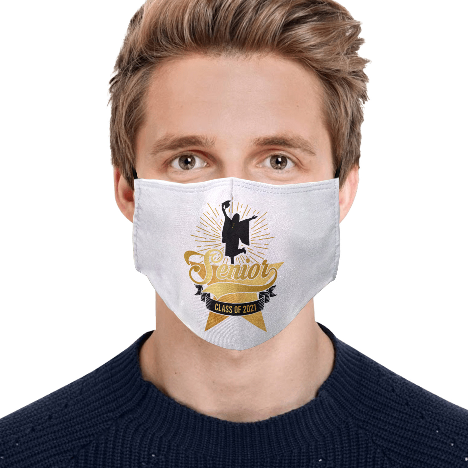 Senior Year Musical Graduation Mask Senior Class of 2021 Graduation