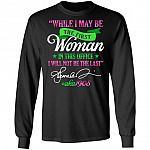 Kamala Harris First Vice President in The White House Will Not Be the Last Aka 1908 Sorority Hoodie - Sweatshirt, Black, Long Sleeve