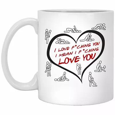 Love Mug, White, 11 oz. White Mug