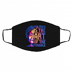 Politics Mask, White, Cloth Face Cover – Medium/Large Politics Mask, White, Cloth Face Cover – Medium/Large