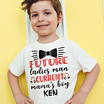 2KNG. Future Ladies Man youth tee -mk2-SF Wonder Comic-000000