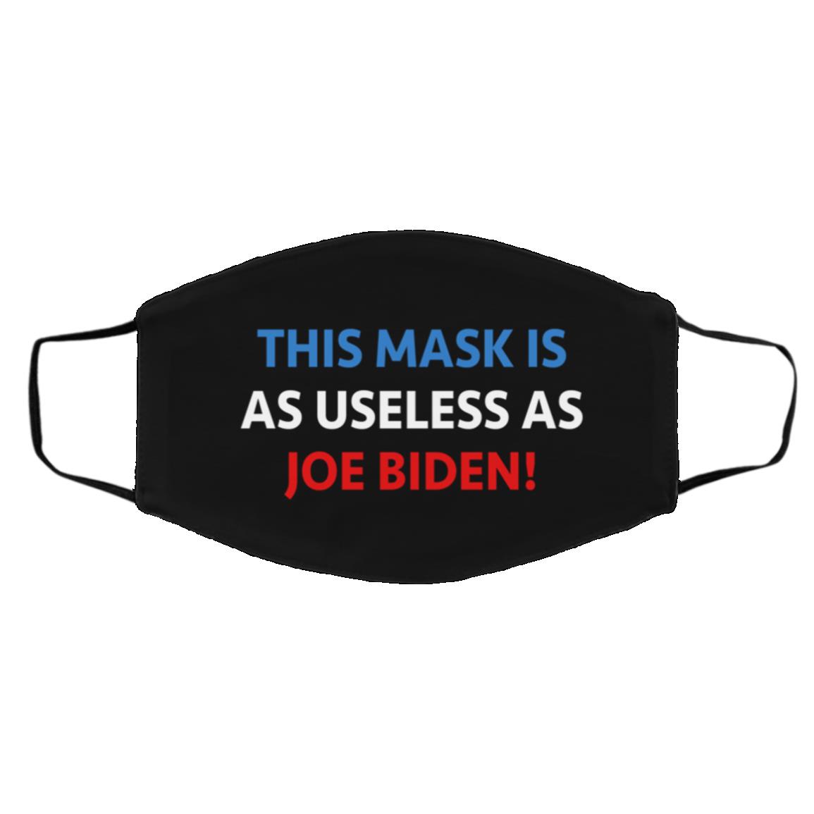 FMA Med/Lg Face Mask, White, Cloth Face Cover – Medium/Large