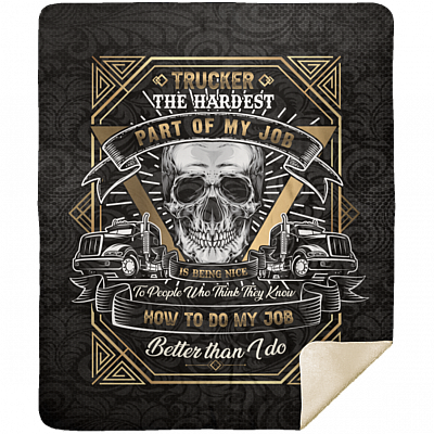 Premium Mink Sherpa Blanket - 50x60