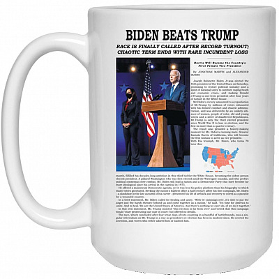 15 oz. White Mug
