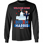 Biden Harris Hoodie - Sweatshirt, Black, Long Sleeve