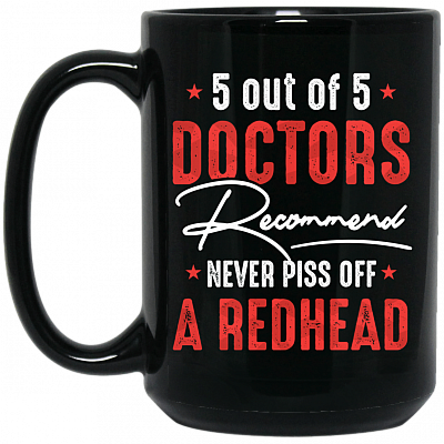 15 oz. Black Mug