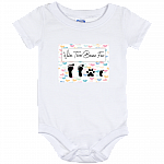 When Three Became Four Baby Announcement Baby Onesie - Baby Infant Bodysuit - Baby 2021 Onesie, White, Baby Onesie - 12 Month