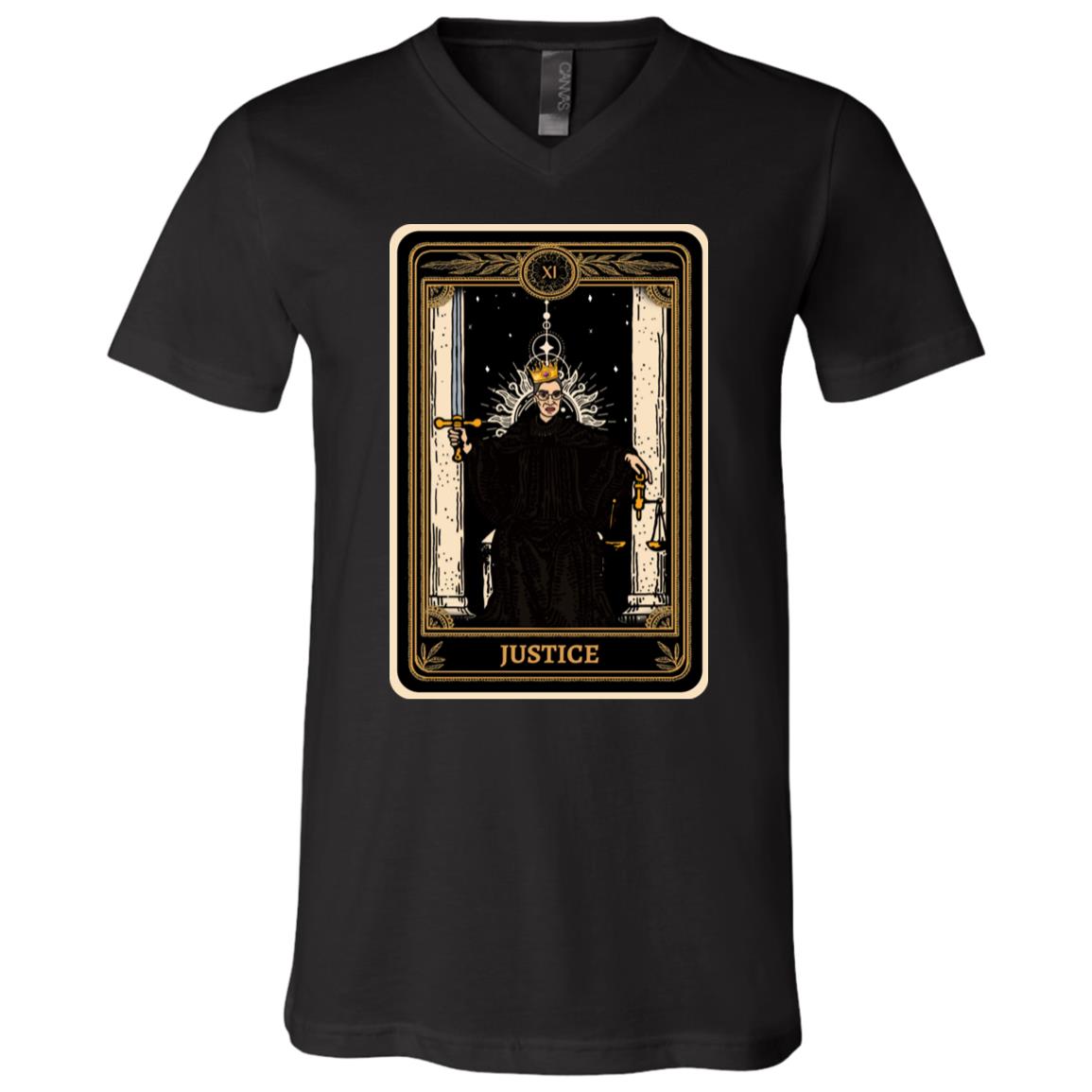 Ruth Shirt, Black, V-Neck T-Shirt