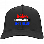 Joe Biden Commander In Thief Hat, Black, Twill Cap