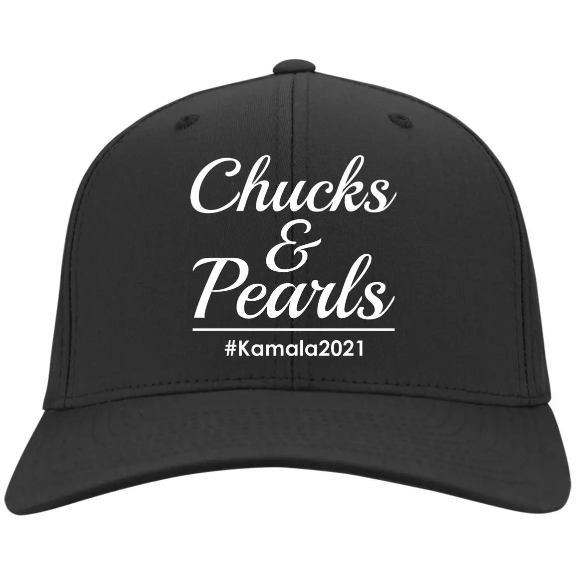 Chuck Hat, Black, Twill Cap