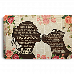 Pitbull You Are Not Just A Dog You Are My Sanity Gallery Wrapped Framed Canvas Prints - Unframed Poster, White, 0.75'' Framed Canvas Pitbull You Are Not Just A Dog You Are My Sanity Gallery Wrapped Framed Canvas Prints - Unframed Poster, White, 0.75'' Framed Canvas