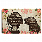 Labrador Retriever You Are Not Just A Dog You Are My Sanity Wrapped Framed Canvas Prints - Unframed Poster, White, 0.75'' Framed Canvas