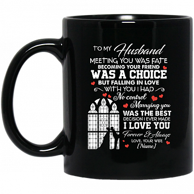11 oz. Black Mug