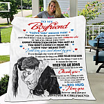 4Th. I Love You Means That 2 Blanket Mockup 4