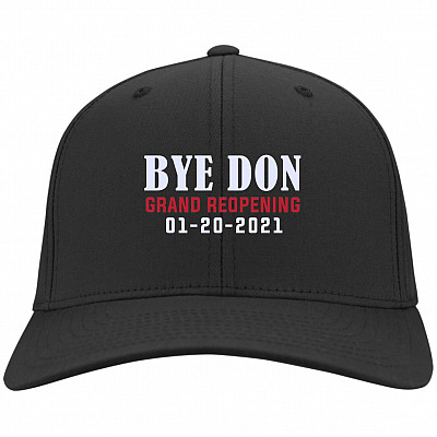 Byedon Hat, Black, Twill Cap