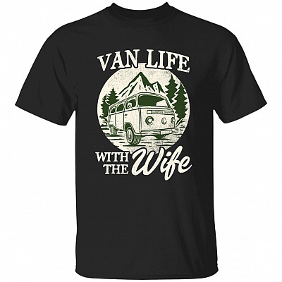 Van Life (3), Black, Unisex T-Shirt