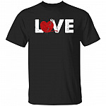 Crochet Love, Black, Unisex T-Shirt