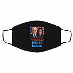 Joe Biden Kamala Harris Face Mask, Black, Cloth Face Cover – Medium/Large