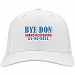Byedon White House Grand Reopening Inauguration Day 01202021 Twill Cap - Snapback Hat - Trucker Hat, White, Twill Cap