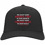 United States First Freedom Cap, Black, Twill Cap