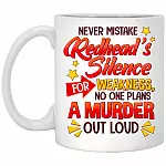 Redhead Mug, White, 11 oz. White Mug