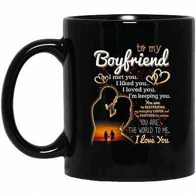 11 oz. Black Mug